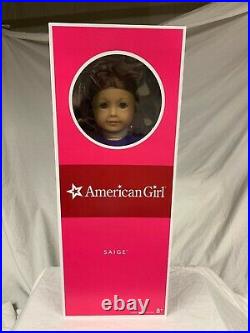 American Girl SAIGE doll and starter collection set BRAND NEW Parade Outfit