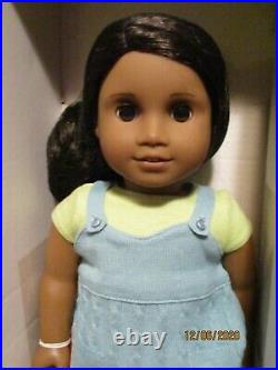 American Girl SONALI Doll New in Box 3, Full Meet Outfit and Book