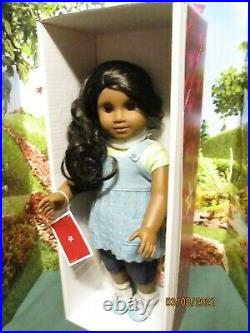 American Girl SONALI Doll New in Box and Book in Full Meet Outfit