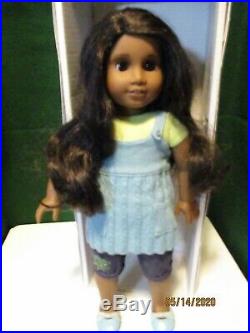 American Girl SONALI Doll in Full Meet Outfit in White Box