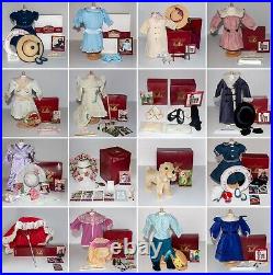 American Girl Samantha Collection with 1st yr Outfits, Rare Accessories & boxes