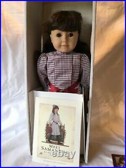 American Girl Samantha Doll, Pleasant Company Original Outfit & Book Retired