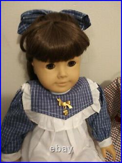 American Girl Samantha Doll Pleasant Company in Play Outfit, Meet Outfit 1990's