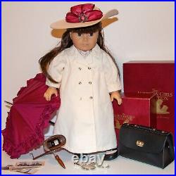 American Girl Samantha Doll and Travel Outfit, Accessories, Lacy Whites