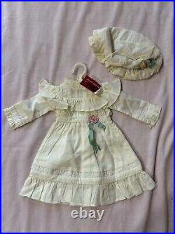 American Girl Samantha Lawn Party Dress & Hat 2004 Retired