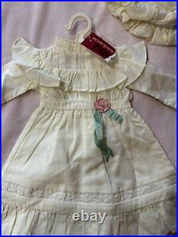 American Girl Samantha Lawn Party Dress & Hat 2004 Retired