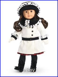 American Girl Samantha Parkington 18 Doll Book Set Bonus Dress & Coat Outfit