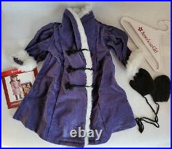 American Girl Samantha's Holiday Coat Outfit Set with Hat, Mittens, Complete Set