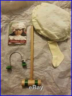 American Girl Samantha's Lawn Party Outfit Croquet Set Retired
