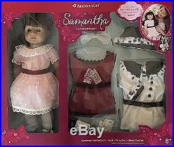 American Girl-Samantha with 2 Outfits-In Perfectly Conditioned Box-Free Shipping