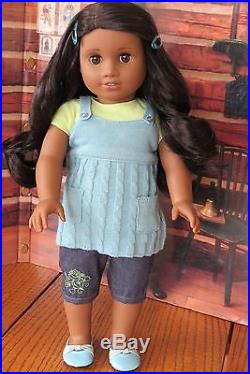 American Girl Sonali DollComplete Meet outfit, no box or bookFree Ship
