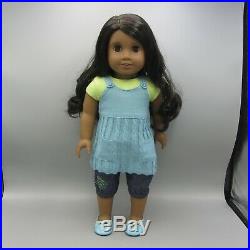 American Girl Sonali Matthews 18 Doll with Meet Outfit Book & Box GOTY 2009