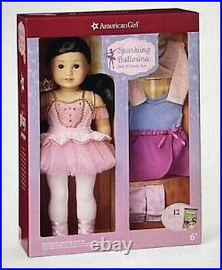 American Girl Sparkling Ballerina Doll/Outfit Set, 12 Pcs Brown Hair Light Skin