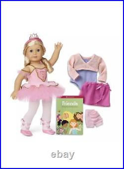 American Girl Sparkling Ballerina Doll & Outfit Set Blonde Doll New In Box