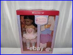 American Girl Sparkling Ballerina Doll + Outfit Set Dark Skin Truly Me