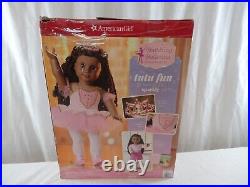 American Girl Sparkling Ballerina Doll + Outfit Set Dark Skin Truly Me