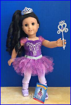 American Girl Sugar Plum Fairy Outfit On Doll #82 Limited Edition NEW