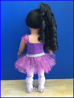 American Girl Sugar Plum Fairy Outfit On Doll #82 Limited Edition NEW
