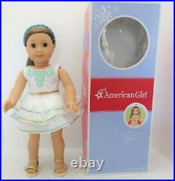 American Girl TRULY ME # 59 DOLL BROWN HAIR + CELEBRATION OUTFIT NEW