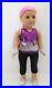 American Girl TRULY ME DOLL #87 MAGENTA HAIR + SPARKLING SEQUINS OUTFIT NEW