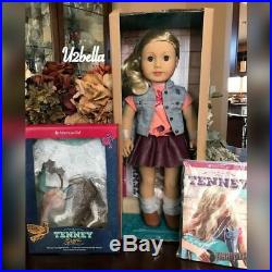 American Girl Tenney Doll & Book and Spotlight Outfit Tenney Grant New