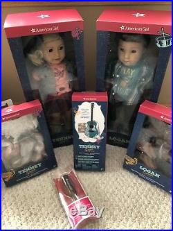 American Girl Tenney Grant And Logan Everett With Outfits And More