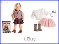 American Girl Tenney Grant Doll & Book WITH SPOTLIGHT OUTFIT NEW