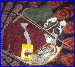 American Girl Today Fly Fishing Outfit & Accessories Set MINT COMPLETE Unused