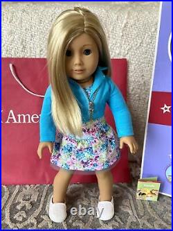 American Girl Truly Me #27 Blonde 18 w Original Outfit, Shoes, Box & Book