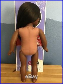 American Girl Truly Me #80 doll, dark skin textured hair, outfit & box, perfect