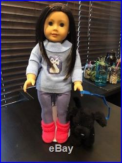 American Girl Truly Me Doll #40 NEW NO BOX +3 Outfits & Black Puppy withoutfit
