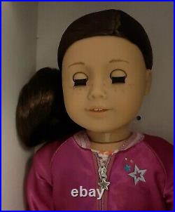 American Girl Truly Me Doll #55 Sparkle & Shine Outfit Freckles Under Her Eyes