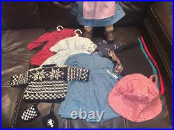 American Girl VTG Original Kirsten Larson with Lot of Outfits