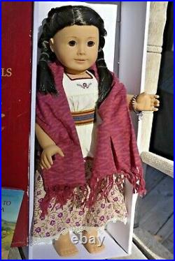American Girl Vintage'03 JOSEPHINA Doll & WEAVING OUTFIT, BOOK + box MINTY