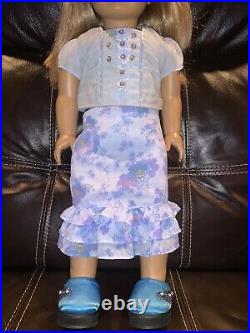 American Girl Vintage Just Like You # 6 with Outfit, Shoes, Glittery Hair Clip