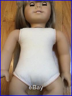 American Girl WHITE BODY Kirsten Doll in Meet Outfit Excellent Condition