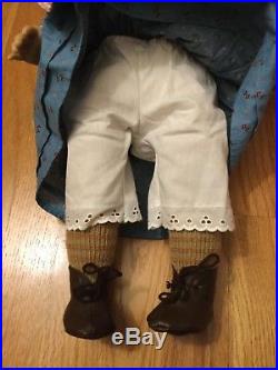 American Girl WHITE BODY Kirsten Doll in Meet Outfit Excellent Condition