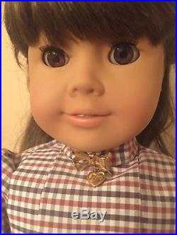 American Girl White body Samantha Pleasant Company In Meet Outfit / Accessories
