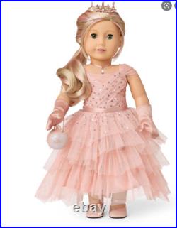 American Girl Winter Princess Outfit Only With Accessories No Doll Swarovski New