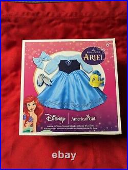 American Girl X Disney Princess Ariel Day Dress With Flounder Outfit