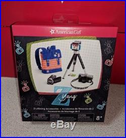American Girl Z Yang DOLL Z's Filming Accessories Camera Sightseeing Outfit NEW