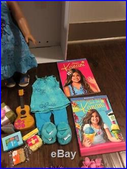 American Girl doll Kanani GOTY 2011 with outfits, accessories, and books