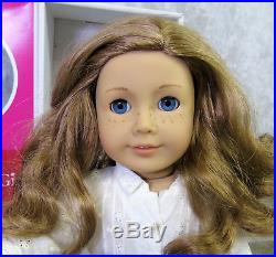 American Girl of Year DOLL NICKI Nikki In MEET OUTFIT Brown Hair Blue Eyes BOX