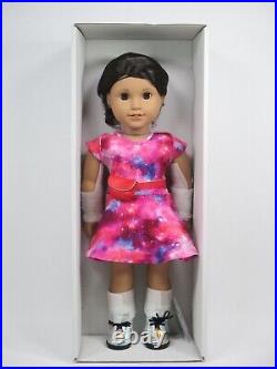 American Girl of the Year 2018 LUCIANA VEGA Doll Space Suit Pierced Ears Book