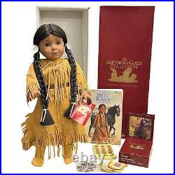 American Indian Girl Pleasant Company KAYA DOLL In Meet Outfit + Accessories BOX