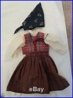 American girl Kirsten doll and two outfits