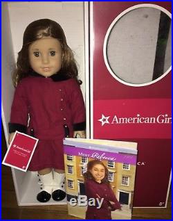 American girl Rebecca Doll Classic Version MEET OUTFIT BOOTS & BOOK RETIRED NEW