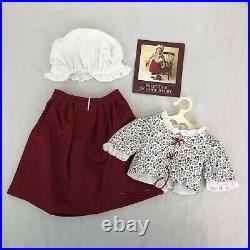 American girl doll Felicity 1991 Felicity's School outfit complete