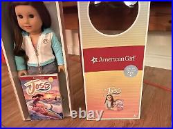 American girl doll Joss with new wig, Pierced Ears, Outfits, Stand. EUC