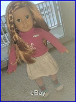 American girl doll Mia full origional meet outfit EUC free shipping
